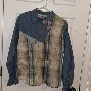 Retro vintage roper shirt